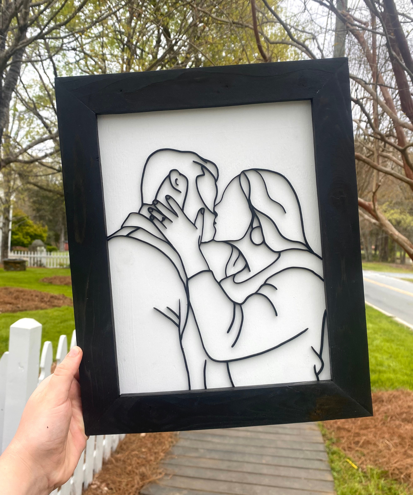 Framed Line Drawing